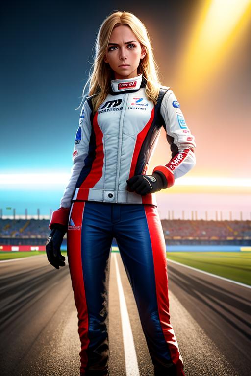 03433-746269878-full body portrait of tanned blonde racecar driver, wearing Formula One race suit, gloves, small breasts,  34 years old, sweaty_.png